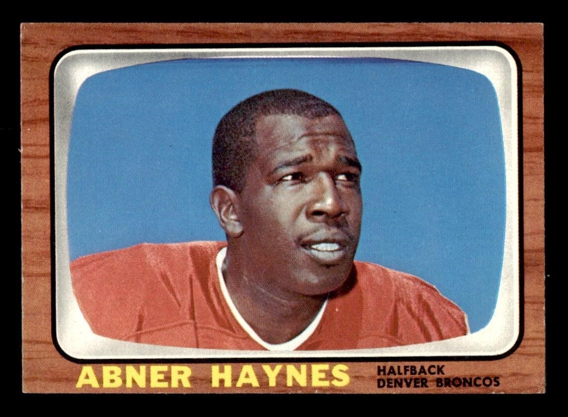 1966 Topps Football #35 Abner Haynes EX *e2