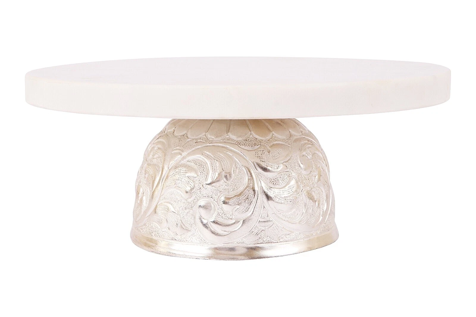 Marble White Cake & Cupcake Stands