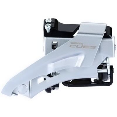 Shimano Umwerfer CUES FD-U4000 m. Schelle 34,9mm Adapter auf 31,8 + 28,6 Dual Pu