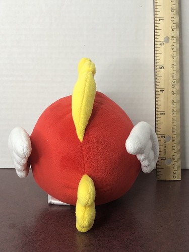 Super Mario Bros Stuffed Plush Cheep Cheep 5.5" Toy 2017 Nintendo Little Buddy - Picture 4 of 10