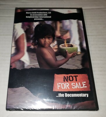 NOT FOR SALE the Documentary DvD 2005 David Batstone Prostitution, Slavery NEW