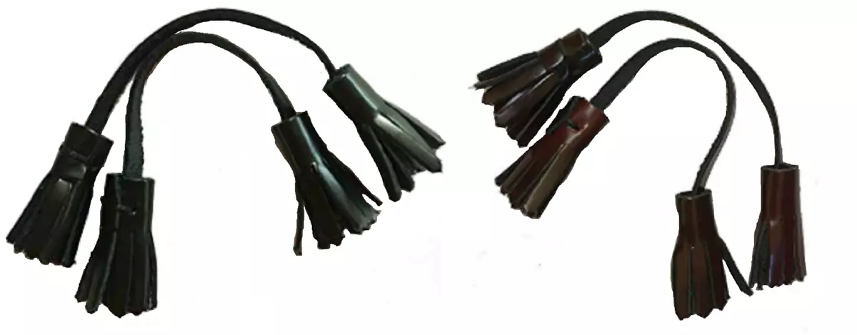 Ikon Original 1 Pair of Leather Replacement Tassels for Loafers eBay