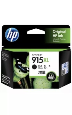 Genuine HP915XL Black Ink Cartridge For Hp Officejet 8010 8020 8026 8028 | eBay