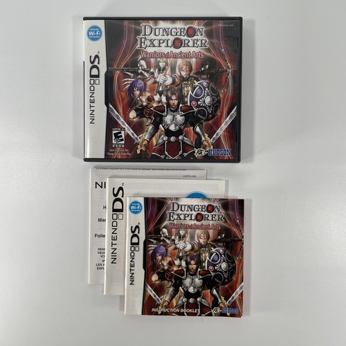 NO GAME - Dungeon Explorer: Warriors of Ancient Arts Case & Manual ONLY - Picture 2 of 11