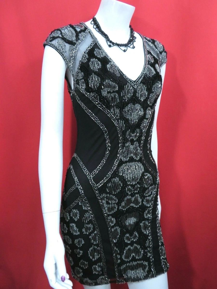 miss selfridge black sequin dress Miss selfridge black gold