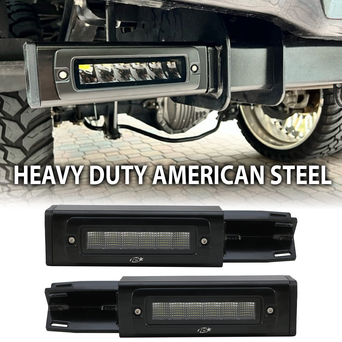 Fit 20172023 Ford F250F450 Blacked Out Bolt On Hitch Bar Reverse