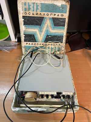 Vintage Soviet Oscilloscope N313 (Н313) 0-10Mhz HAM Radio Russian