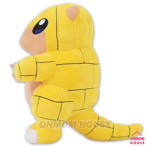 Muñeca de peluche oficial Pokémon SANDSHREW 10" muñeca de peluche - Imagen 2 de 3