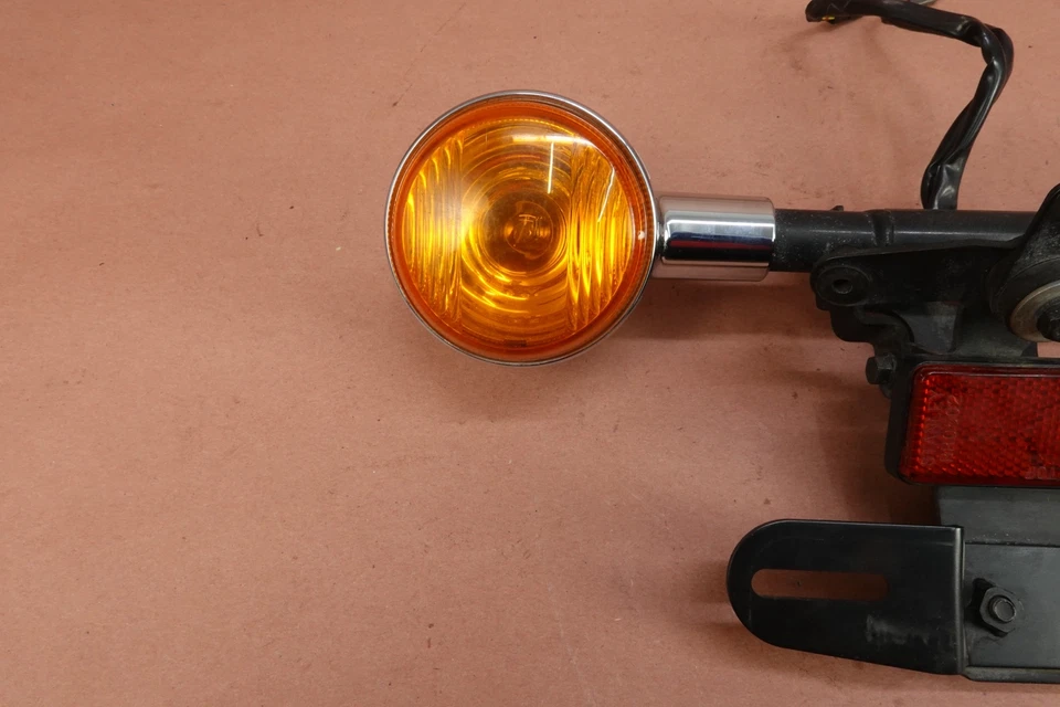 09-13 KAWASAKI VN1700 VULCAN VOYAGER 1700 Soporte de matrícula trasero Señal giratoria Foto 2 de 4