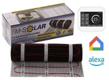 Elektrische Fußbodenheizung 200W elektro Bodenheizung Set elektrisch Fliese Bad