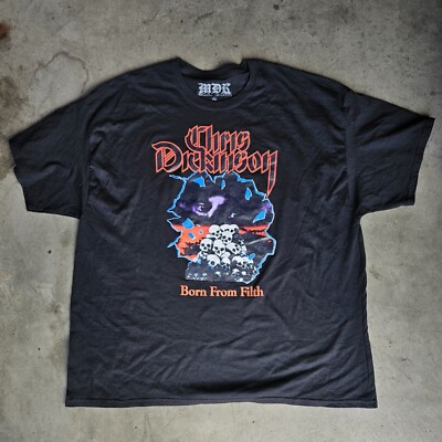 MDK ALL DAY chris Dickinson Wrestling Tee Shirt preowned Sz 3XL XXXL