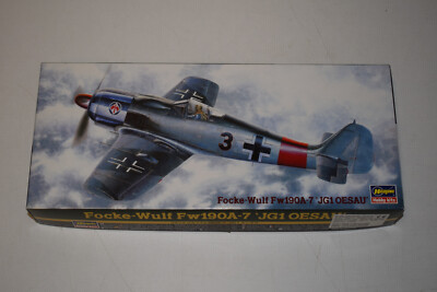 Hasegawa 52060 Focke-Wulf Fw190A-7 JG1 Oesau 1:72 NEU mit OVP