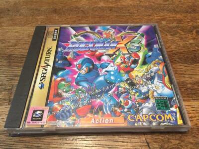 Mega Man X3 (Sega Saturn)ROCKMAN 3 / MEGAMAN Sega Saturn Japan