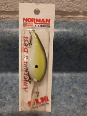 Norman DLN Deep Little N – Crankbait Affondante Per Pesca In Acqua Dolce. Modello Originale Pradco