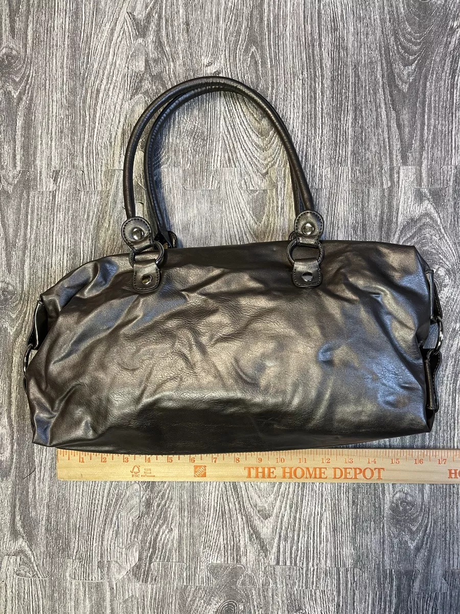 Tommy Hilfiger metallic silver handbag purse shoulder bag