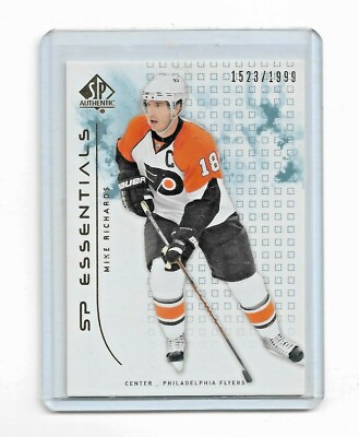 NHL Playercard - 09-10 SP Essentials - Mike Richards - Flyers #134 - #/1999