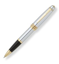 Cross Bailey Rollerball Pen - Medalist Chrome Gold Trim - NEW in box