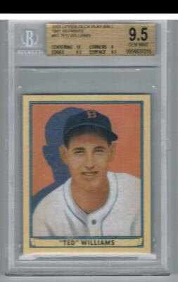 2003 Play Ball 1941 Nachdrucke #R1 Ted Williams Beckett 9.5