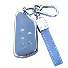 Yuebutor Key Fob Cover Case Fit For Vw Golf 8 Id.3 Id.4 Mk4 Tarraco