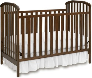 dark wood cot bed