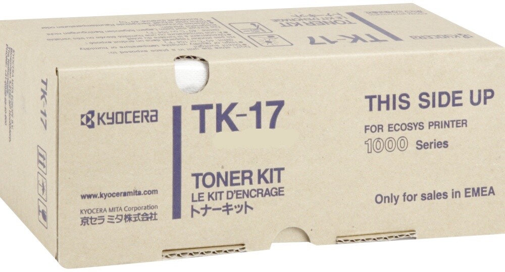 KYOCERA TK 17 1T02BX0EU0 TONER ORIGINALE FS 1000/FS 1010/FS 1050 [A BOX