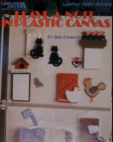Plastic Canvas YOU CHOOSE Pattern Books animals, floral, magnets, tissue, doll - Picture 31 of 64