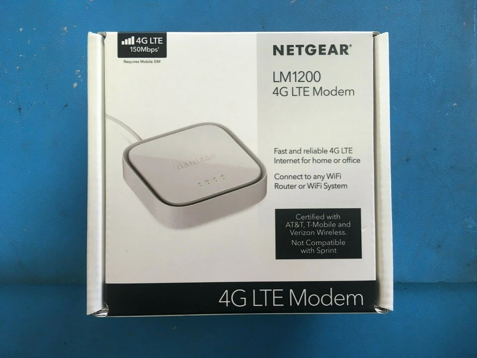 NETGEAR LM1200 - 4G LTE Broadband Modem (Open Box) - Image 2 of 4