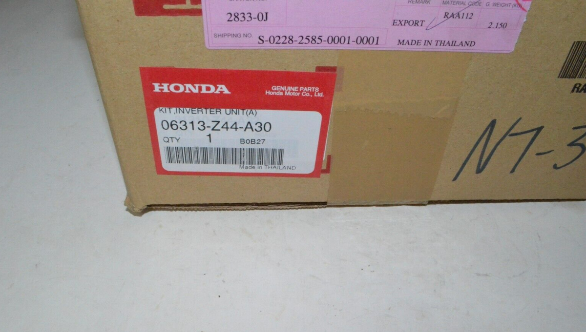 New, Honda 06313-Z44-A30 - Kit Inverter Unit A - In Stock - FREE
