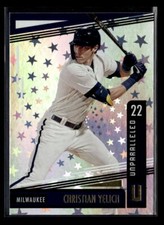 2020 Panini Chronicles #18 Christian Yelich Unparalleled Astral
