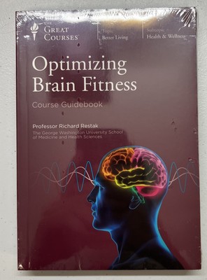 NEW SEALED - The Great Courses Optimizing Brain Fitness DVD and Course Guidebook
