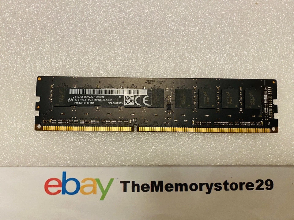 Mac Pro Late 2013 4GB 8GB 16GB Memory DDR3 PC3-14900E 1866MHz Unbuffered Lot - Image 2 of 4