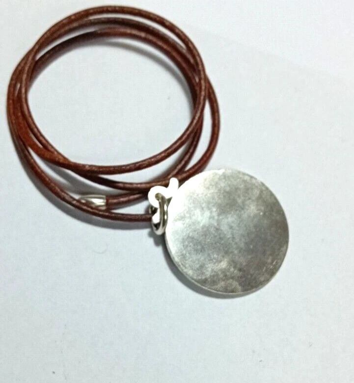  CIONDOLO LABIRINTO TEMPLARI IN ARGENTO 925°°° LAVORAZIONE ARTIGIANA - Immagine 4 di 4