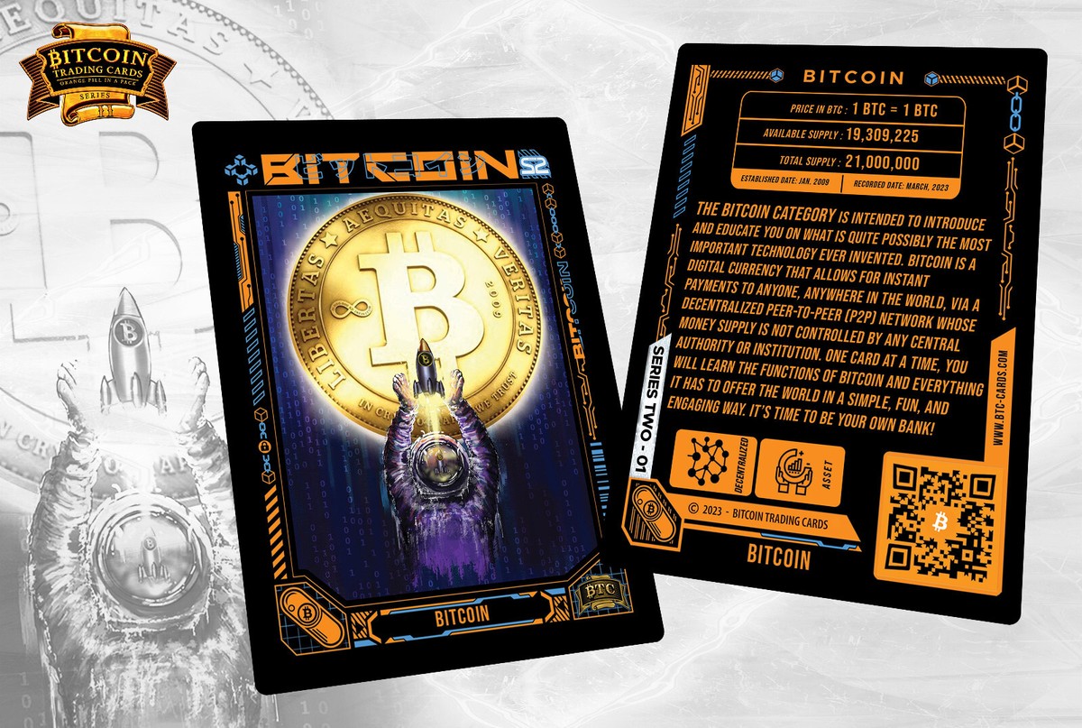 2023 Bitcoin Trading Cards / Series 2: Bitcoin - Card #1