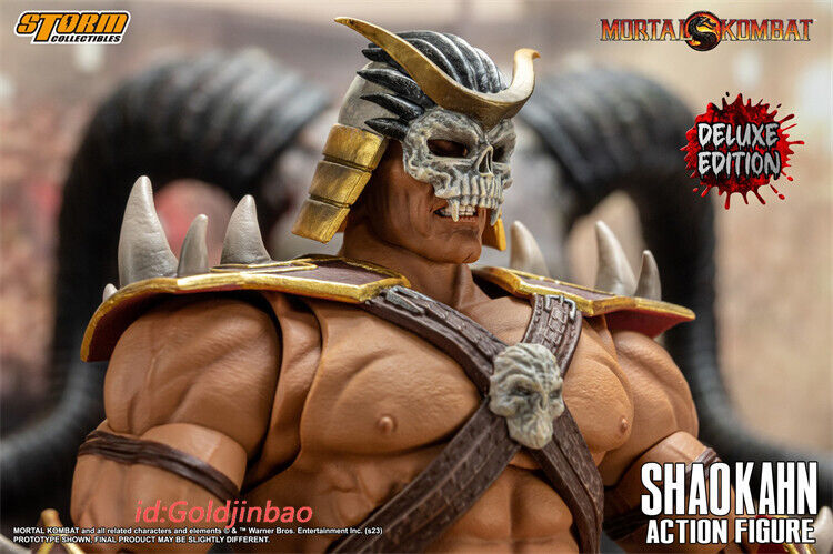 Storm Toys 1/12 Mortal Kombat Final Boss Shao Kahn Action Figure Model  Children's Gift - Action Figures - AliExpress