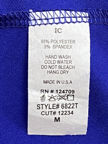 IC by Connie K Womens Tunic Tank Blue Top Asymmetrical Lagenlook Size Medium EXC - Picture 7 of 11