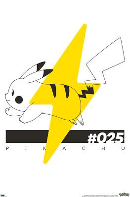Pokémon - Pikachu Line 25 - Poster