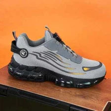 Women Work Safety Steel Toe Shoes Lightweight Sneakers Slip Indestructible Boots