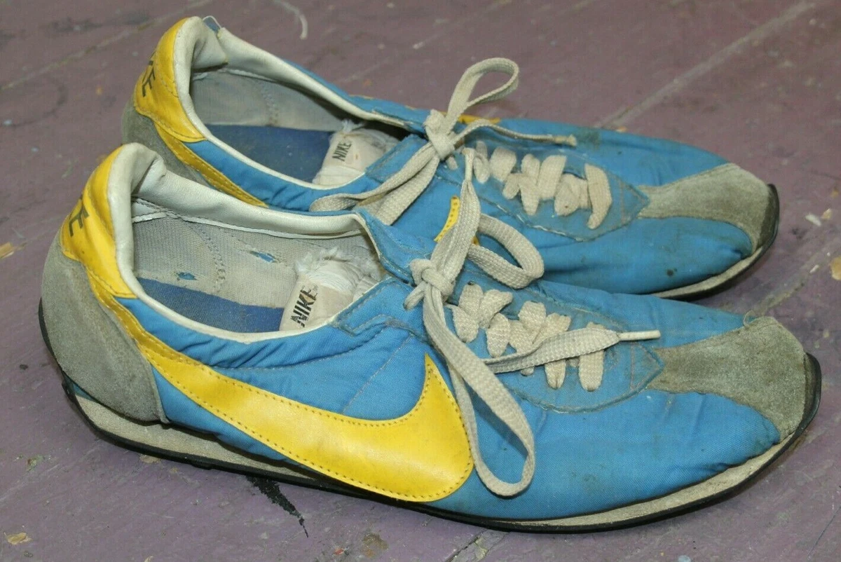 Vintage 1970s Nike Waffle Trainer Sneakers Made in Japan Unknown Size