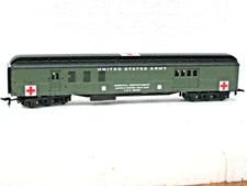 HO US ARMY  HEAVYWEIGHT SUPPLY POWER UNIT RPO CAR WWII 89329