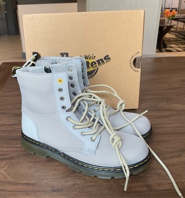 Dr. Martens Combs J -  Extra Tough 50/50+ Rubbery Size 4 Blue/Gray New in Box!