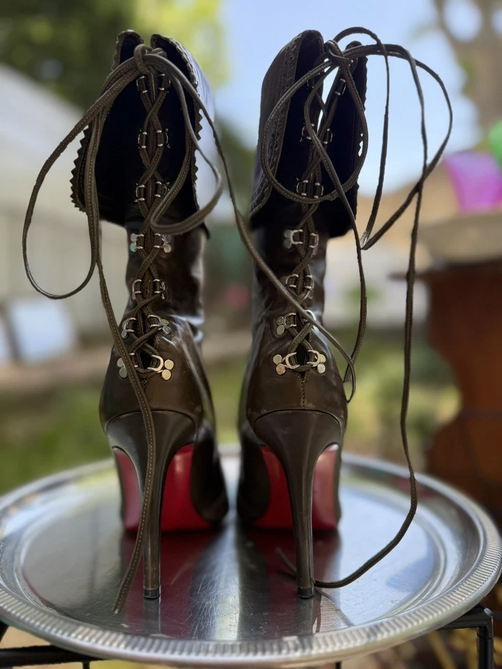 Bottines Christian Louboutin 37 - Photo 3/4