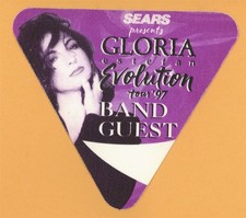 Gloria Estefan 1997 Evolution Concert Tour BAND GUEST Backstage Pass - Sears