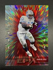 1998 Score Hobby Epix #11 Barry Sanders Red /1500 Insert Detroit Lions HOF