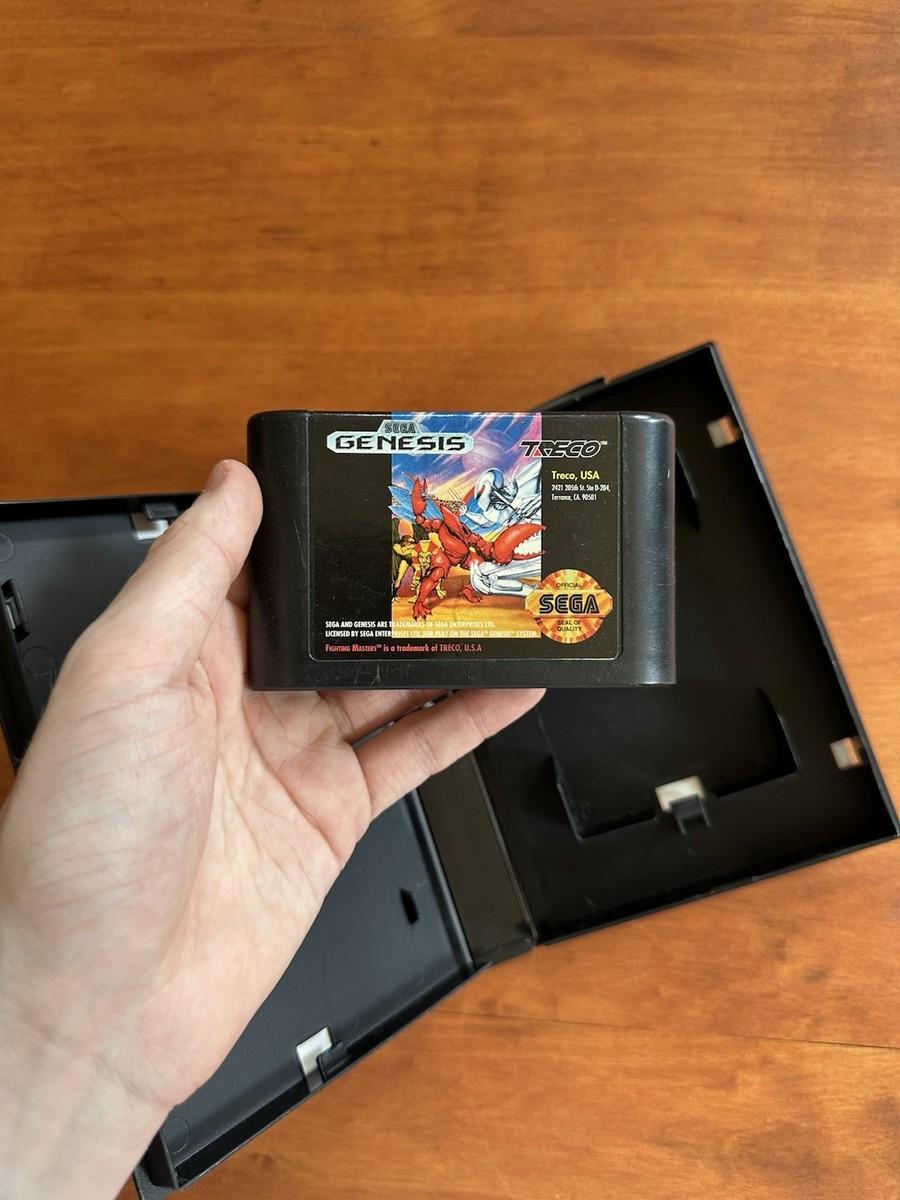 Fighting Masters (Sega Genesis) MINT Cond CIB Complete & Tested