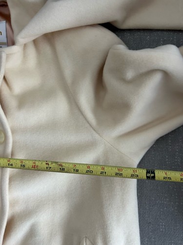 Vintage London Fog Wool Retro Academia Preppy Oversized Scarf Coat 16 - Picture 16 of 19
