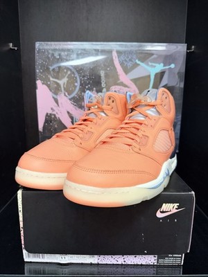 Jordan 5 Retro Mid We the Best Crimson Bliss Size 11M