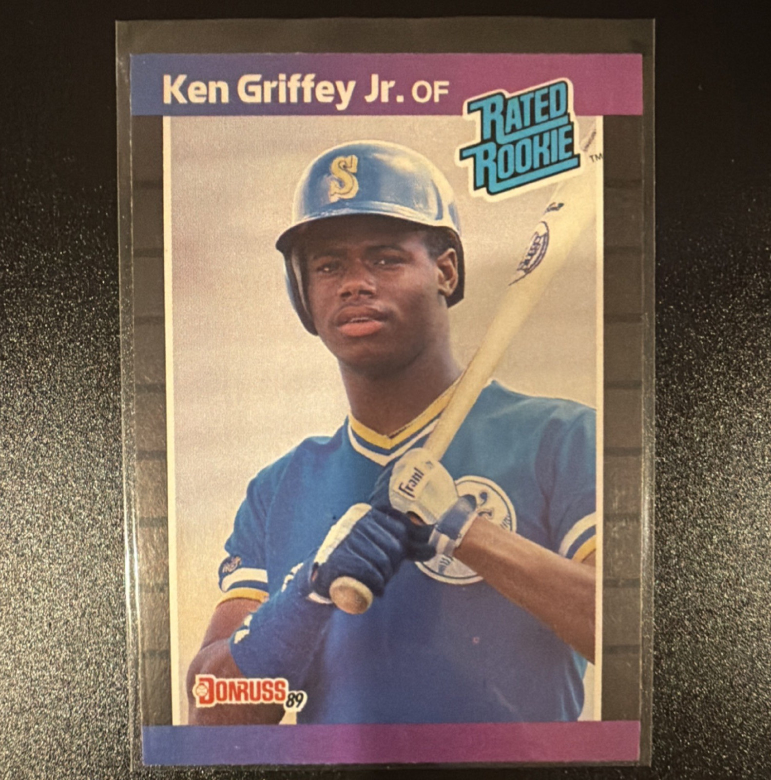 Donruss 1989 Ken Griffey Jr. #33 Seattle Mariners Rated Rookie Baseball Card
