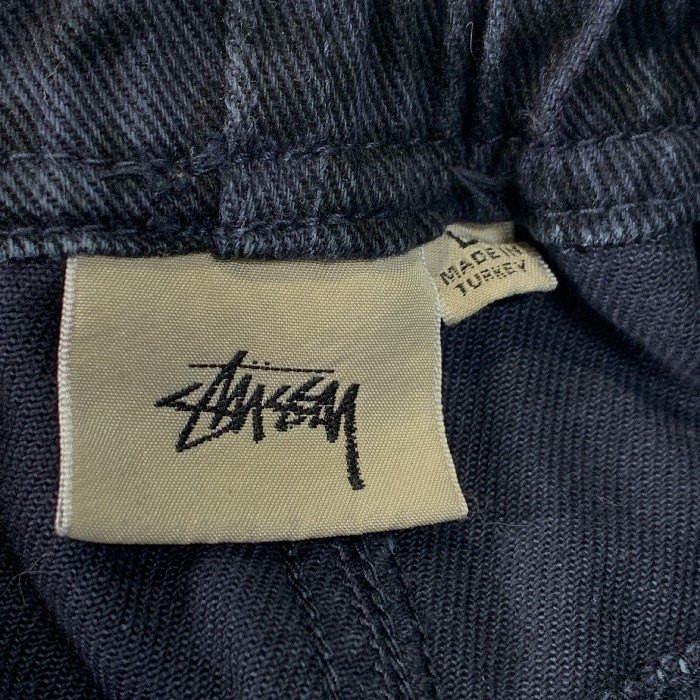Stussy Leopard Beach Pants Easy Navy Size L Casual Comfort Stussy Leopard Beach Pants Easy Navy Size L Casual Comfort