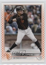 2022 Topps Series 2 Orange Star /99 Wilmer Flores #408 b4d