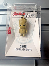 Tribe Groot 32GB Disney Marvel Licensed USB Flash Drive, Brand New
